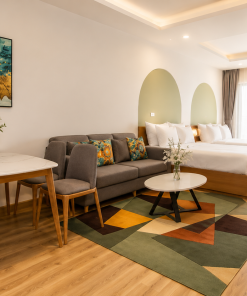 Studio 4 khách TMS Residence Quy Nhơn view biển